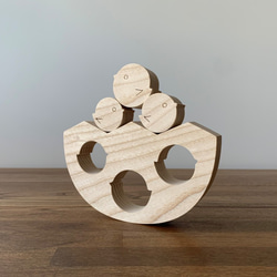 卵の殻とひよこ＊積み木・パズル＊プレゼント、ギフトにも！ 4枚目の画像