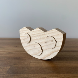 卵の殻とひよこ＊積み木・パズル＊プレゼント、ギフトにも！ 5枚目の画像