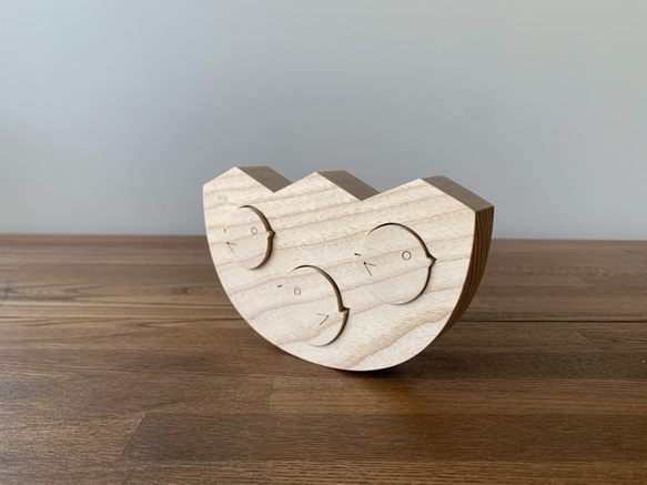 卵の殻とひよこ＊積み木・パズル＊プレゼント、ギフトにも！ 5枚目の画像