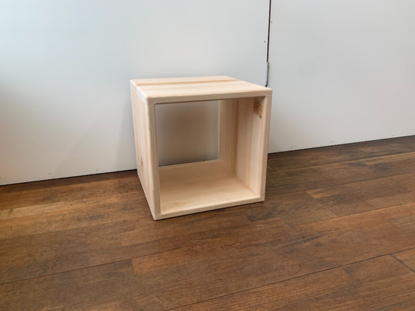 大きな積み木　組み合わせ自由なキューブシェルフ　 6枚目の画像