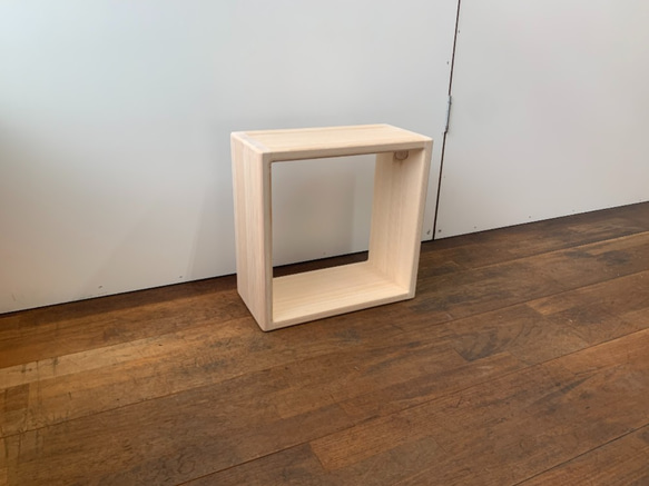 大きな積み木　組み合わせ自由なキューブシェルフ　 7枚目の画像