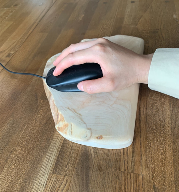 木製マウスパッド　トチノキ 9枚目の画像