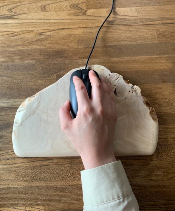 木製マウスパッド　トチノキ 8枚目の画像