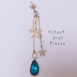 Star drop pierce 2枚目の画像