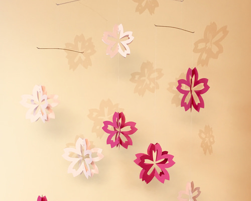 モビール『 桜満開 』 モビール hiroko mobile 通販 5177685｜Creema