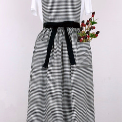 *517 ハンドメイド　ワンピース　エプロン　ドレス　くま　110 ドレスエプロン のおすすめ人気通販 検索結果｜Creema(クリーマ