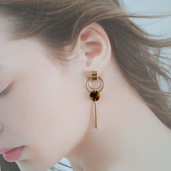 べっ甲 ピアス（スタッド・一粒） の人気通販｜Creema(クリーマ