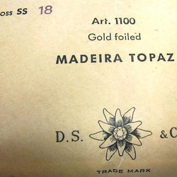 ヴィンテージ スワロフスキー art.1100 MADEIRA TOPAZ ss18　720個 バラ売り 9枚目の画像