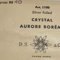 ヴィンテージ スワロフスキー art.1100 CRYSTAL AURORE BOREALE ss40　36個 バラ売り 9枚目の画像