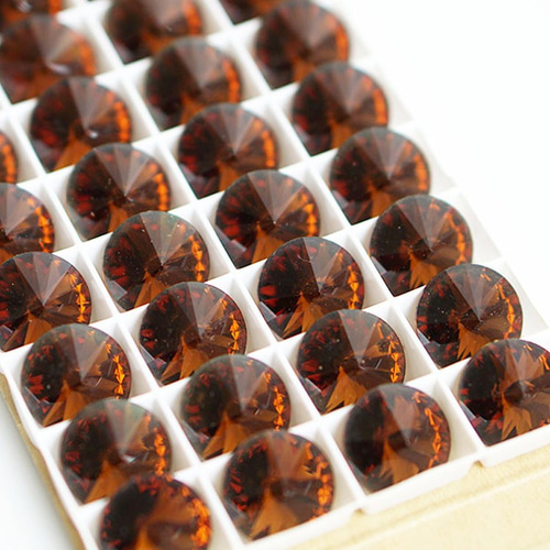 【上品】 スワロフスキー ヴィンテージ art.1122 16mm TOPAZ SMOKED その他