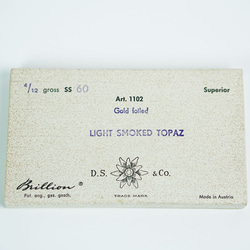 ヴィンテージ スワロフスキー art.1102 ss60　LIGHT SMOKED TOPAZ　24個 バラ売り 3枚目の画像