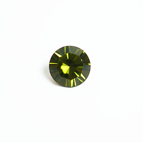 超人気新品 ヴィンテージ スワロフスキー バラ 6個 ss60 OLIVINE art.1102 その他
