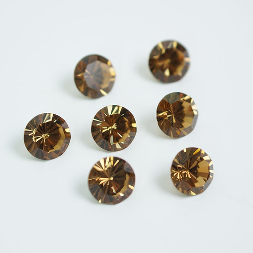 スワロフスキー art.1102 ss75　LIGHT SMOKED TOPAZ ヴィンテージ スワロフスキー art.1102 ss75 LIGHT SMOKED TOPAZ