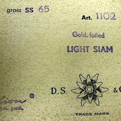 ヴィンテージ スワロフスキー art.1102 LIGHT SIAM ss65 18個