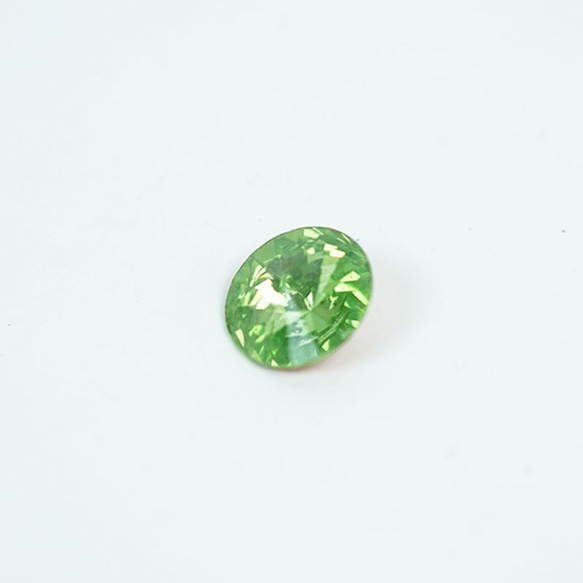 ヴィンテージ スワロフスキー art.1122 PERIDOT 16mm　リボリ　18個 バラ売り 7枚目の画像