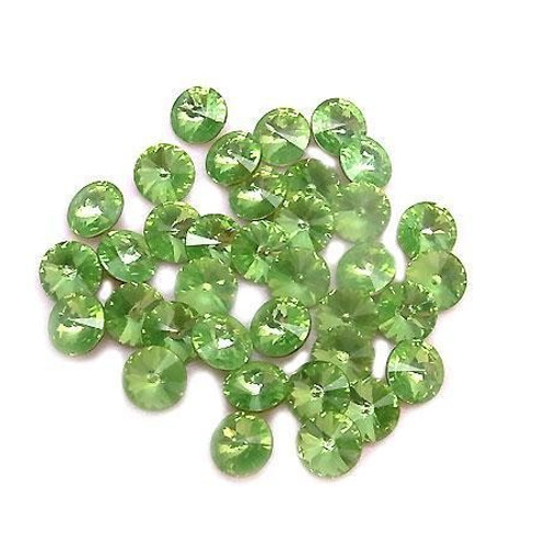 限定版 ヴィンテージ スワロフスキー art.1122 PERIDOT ss29 Rivoli 45 その他