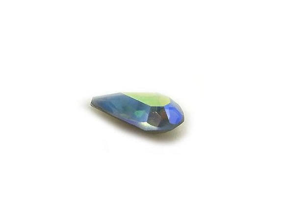 ヴィンテージ スワロフスキー art.308 Sapphire Light AURORE BOREALE 6×10mm 5枚目の画像