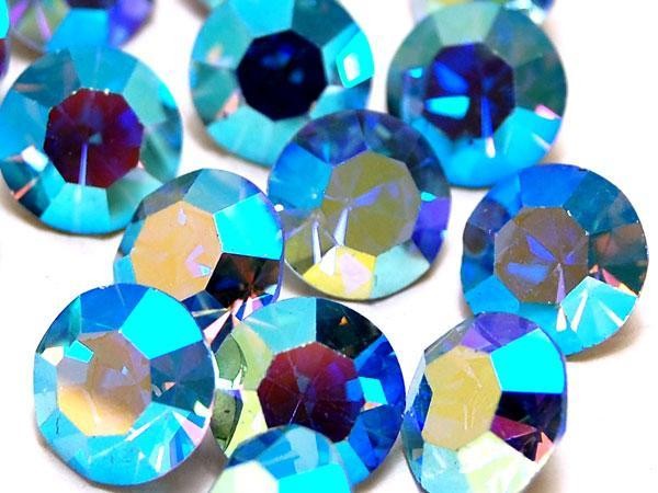 ヴィンテージ スワロフスキー art.1100 LIGHT SAPPHIRE AB ss48　3/12gross