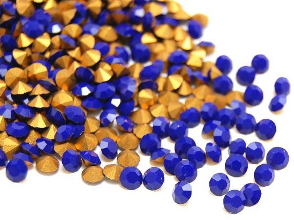 ヴィンテージ スワロフスキー art.1100 NAVY BLUE ss20 5gross