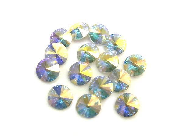 ヴィンテージ スワロフスキー art.1122 CRYSTAL AURORE BOREALE ss39 Rivoli