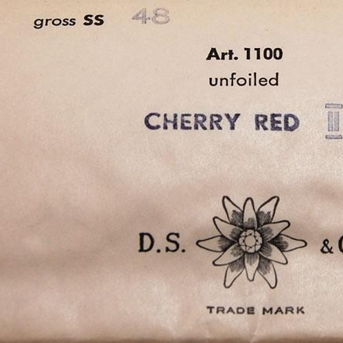 ヴィンテージ スワロフスキー art.1100 CHERRY RED Ⅱ ss48 3