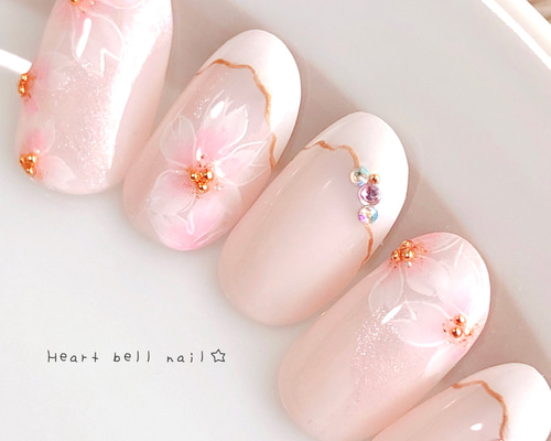 即購入❌ニュアンスネイル前撮り卒業式振袖袴成人式ウェディングブライダル淡色 即購入❌ニュアンスネイル前撮り卒業式振袖袴成人式ウェディング