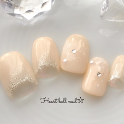 煌めきwinter nail（ケース&ヤスリ&両面テープ付き） 1枚目の画像