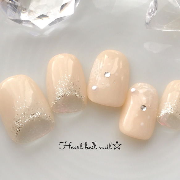 煌めきwinter nail（ケース&ヤスリ&両面テープ付き） 1枚目の画像