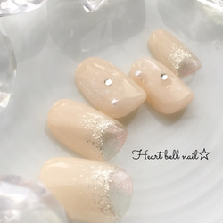 煌めきwinter nail（ケース&ヤスリ&両面テープ付き） 2枚目の画像