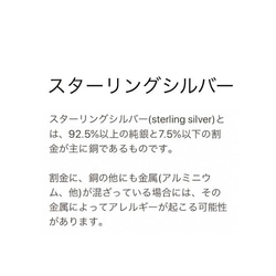 ＊天然石＊ドゥルージークオーツ▪︎14kgf▪︎アルゲンティウムシル▪︎スターリングシルバー▪︎アジャスター付き 8枚目の画像