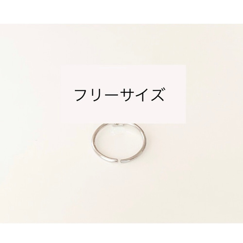 天然石＊ラリマー(ドミニカ共和国・無処理)▪︎silver925リング