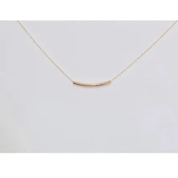 14kgf天然水晶クリスタルクォーツネックレス＊12×8mmしずく型