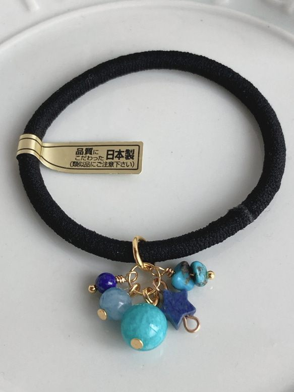 NO.51❤うさぎ シャボン玉❤レジンヘアゴム NO.51❤うさぎ シャボン玉❤レジンヘアゴム