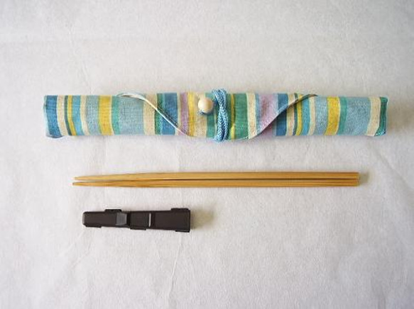 箸袋（青インコ） 3枚目の画像