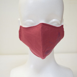 夏の型染マスク　立体　冷感接触 5枚目の画像