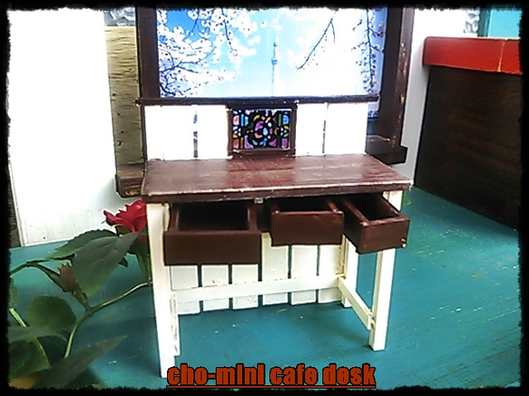 cho-mini cafe desk 3枚目の画像