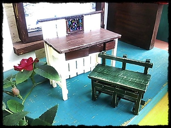 cho-mini cafe desk 4枚目の画像