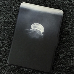 [オリジナル デザイン] Amazon Kindle Paperwhite用PUレザーケース 海月 2枚目の画像