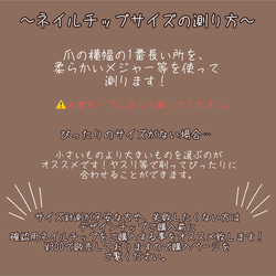 ネイルチップ❤︎ニュアンスネイル❤︎天然石❤︎透け感ネイル❤︎ 3枚目の画像