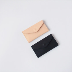 育てる3ポケットのカードケース　「Jabara cardcase (black)」 3枚目の画像