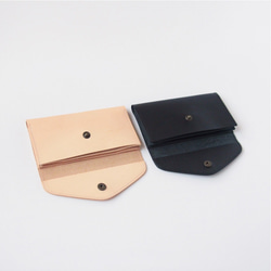 育てる3ポケットのカードケース　「Jabara cardcase (natural)」 4枚目の画像