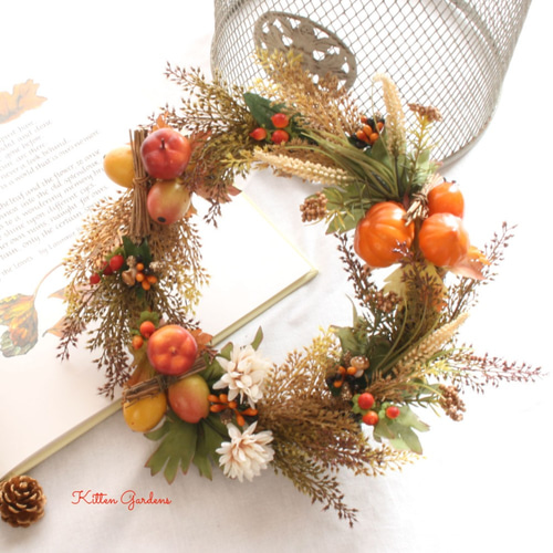 フルーツ盛り沢山♡春のリース　フラワーリース 楽天市場】フルーツ リースの通販