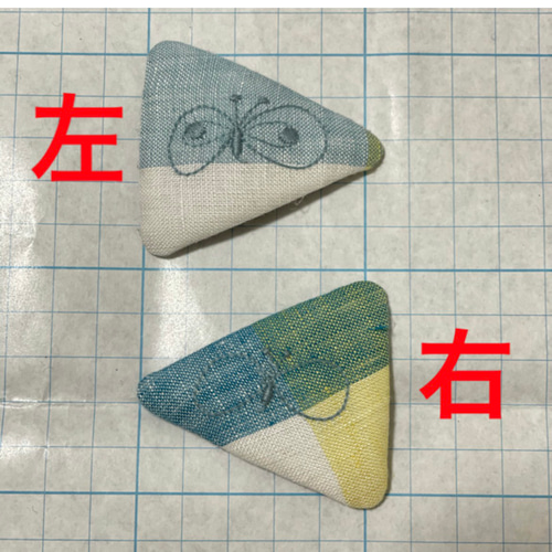 ミナペルホネン 三角パッチンピン セレブレイト