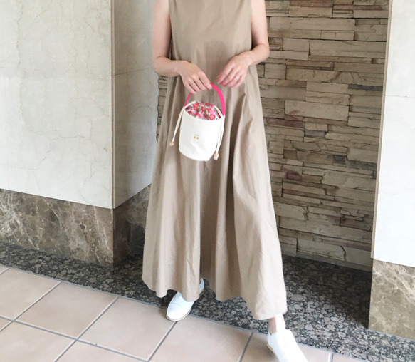 Bucket bag liberty サンフラワー ブルーム 6枚目の画像