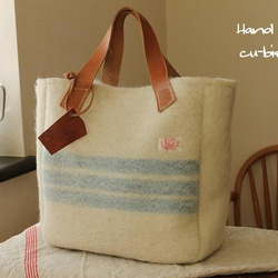 ミリタリートートバッグ＋ベルギー軍デッドストック＋テント生地