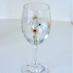 ワイングラス　お花畑シリーズ 3枚目の画像