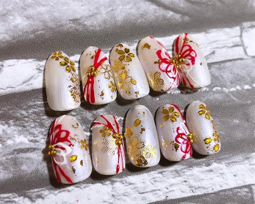 成人式ネイル ネイルチップ（つけ爪） Minty 通販 12753048｜Creema