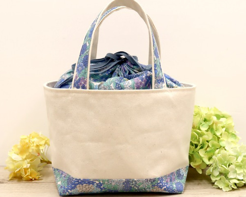 ◎さま専用ページです　リバティ　トートバッ巾着トートバッグ　ハンドメイド 0_2fad740e57d0ea109be5766553fe