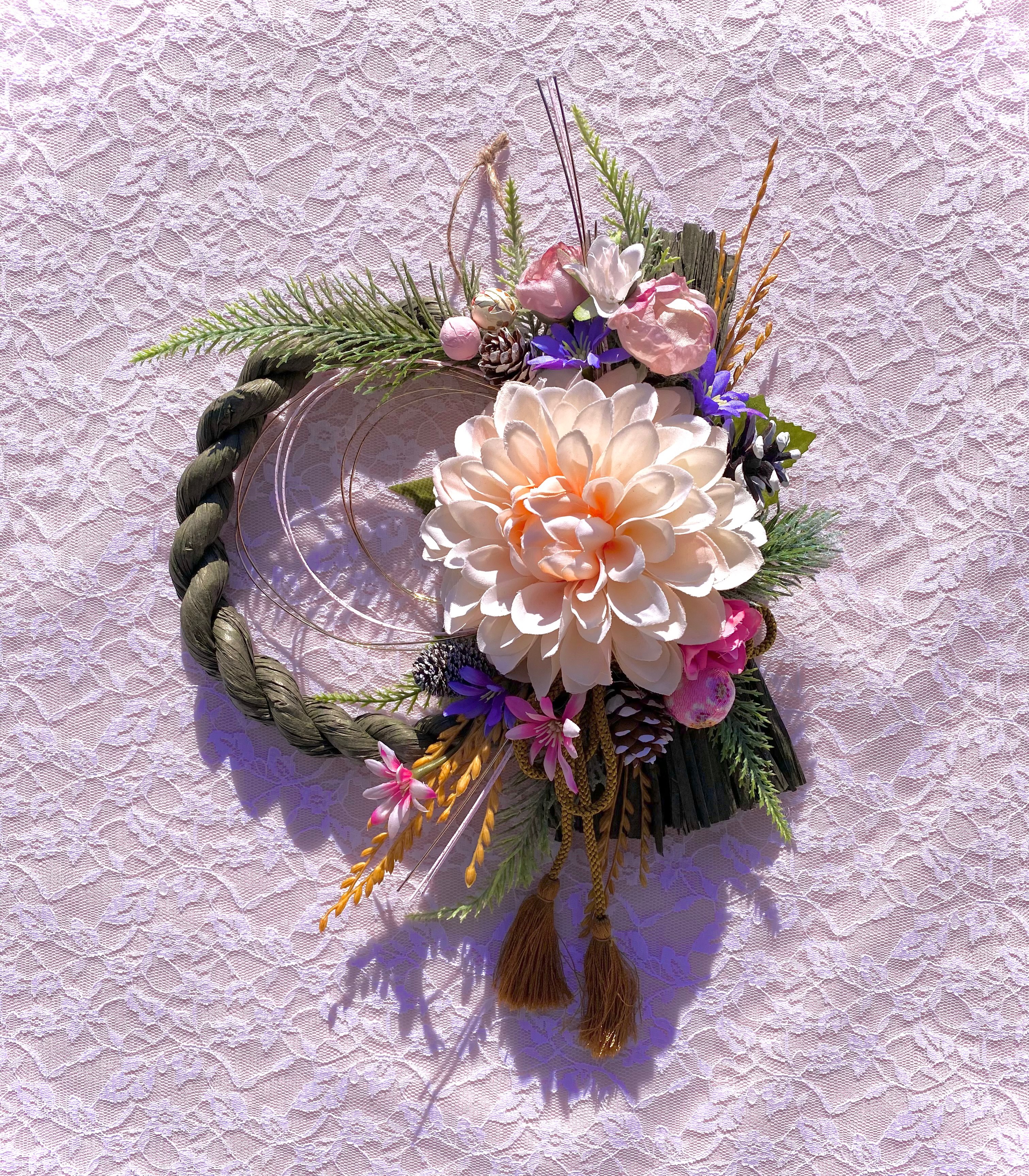 しめ飾り リース