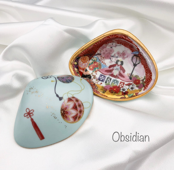 貝合わせ おひなさま⭐︎ その他アート Obsidian 通販 11141579